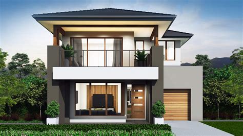 Haven Narrow Block House Design With 4 Bedrooms Mojo Homes