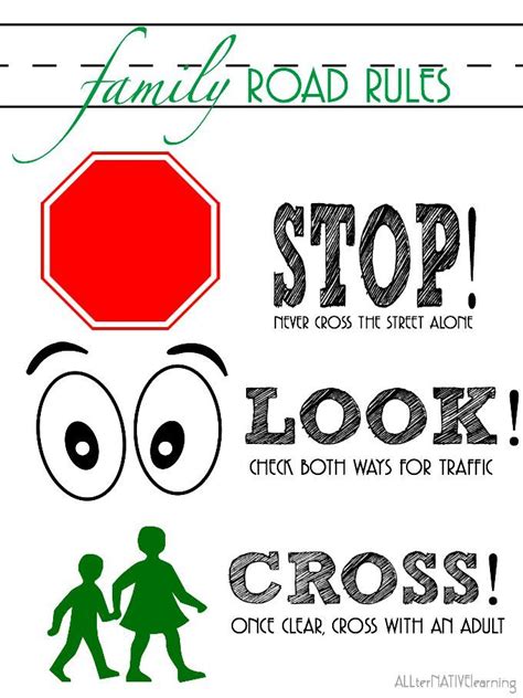 9 Rules Of The Street For Teaching Road Safety To Children Road