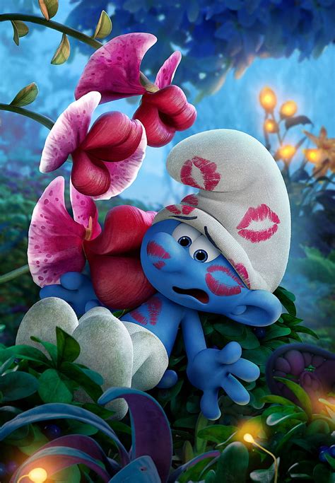 Online Crop Hd Wallpaper Animation 4k Clumsy Smurf Smurfs The