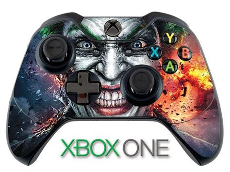 Joker Skin Batman Arkham Night Skin Xbox One Controller