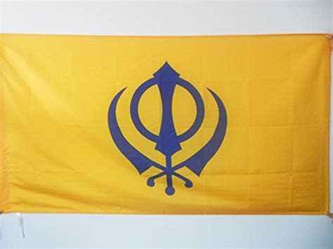 AZ FLAG Sikh Religion Flag 3 X 5 For A Pole Sikhism Flags 90 X 150