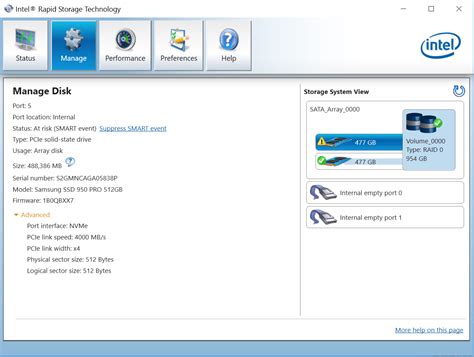 Update Intel Rapid Storage Driver Userlalapa