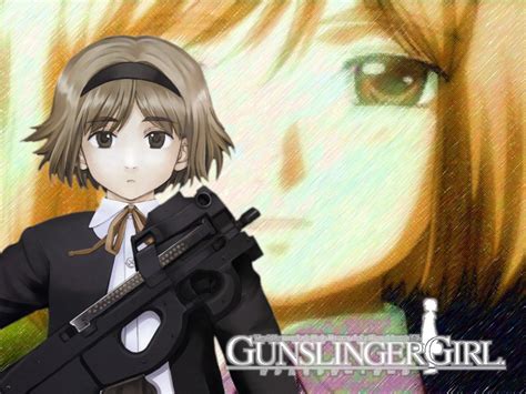 gun gunslinger girl henrietta weapon anime wallpapers