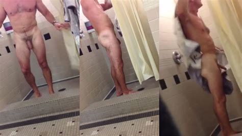 Spy Cam Hung Dad Caught Drying Off At Gyms Showers My Own Private