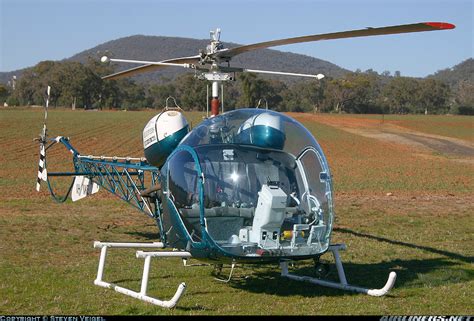 Bell 47g 5a Fleet Helicopters Aviation Photo 0912303