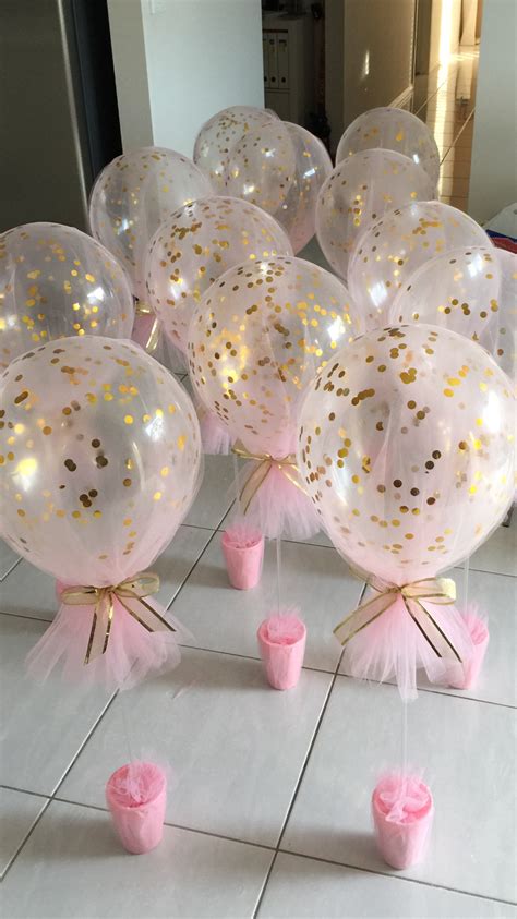 Buy baby shower table decorations and get the best deals at the lowest prices on ebay! Pink Glitter Tulle balloons for a special Christening ...