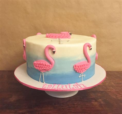 They were quite large and full with a few. Cakes by Mindy: Pink Flamingo Cake 10"
