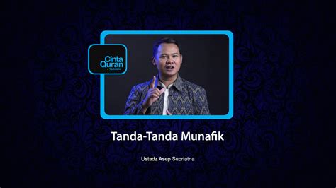 Malas beribadah kepada allah swt. Tanda-Tanda Munafik - Ustadz Asep Supriatna - YouTube