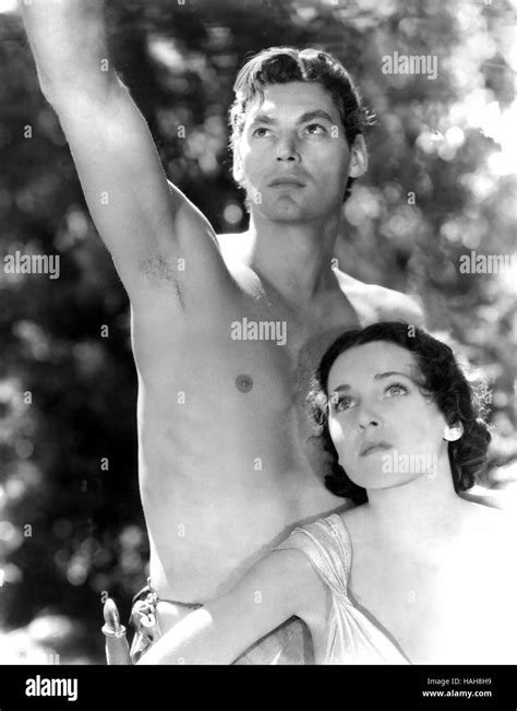 Tarzan And His Mate Year 1934 Usa Director Cedric Gibbons Johnny Weissmuller Maureen O