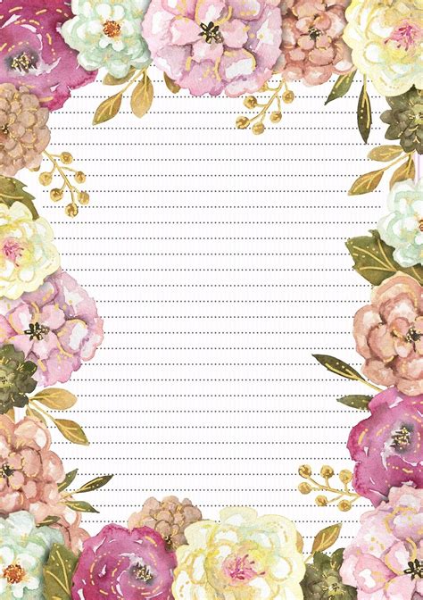 Pin By Lorena Cortes On Agenda Writing Paper Printable Stationery
