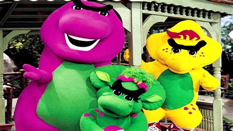 Barney And Friends Everytime Barney Tires To Say Sneeze He Gets His