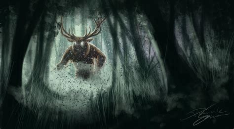 Forest Demon By Makota On Deviantart