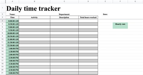 Free Excel Timesheet Templates