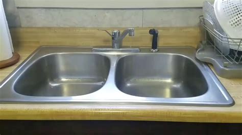 I've been using the same kitchen faucet that came with my house i purchased what seems like forever ago. Replacing Kitchen Faucet - YouTube