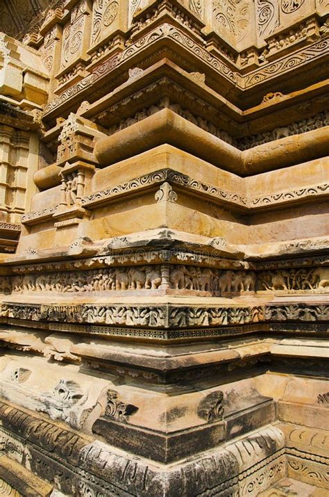 Vishwanath Temple Platform Molding And Sculptures Western Group