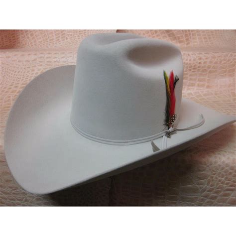 Stetson Rancher 6x Silver Grey Beaver Fur Felt Western Cowboy Hat