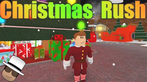 [roblox christmas rush] lets play ep 1 broken cannon minigame youtube