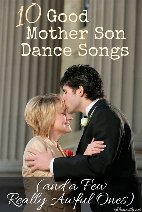 Good Mother Son Dance Songs Are Actually Kind Of Hard To Come By They