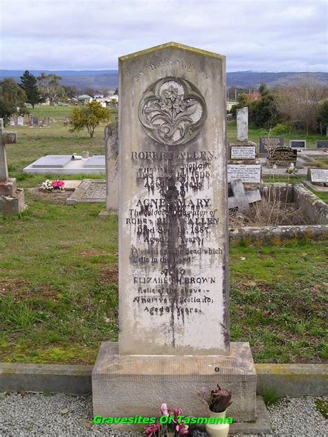 Gravesites Of Tasmania