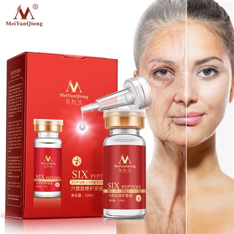 Argireline Six Peptides Repair Concentrate Rejuvenation Emulsion Anti Wrinkle Serum For Face