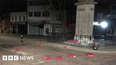 man charged over swindon poppy wreath vandalism