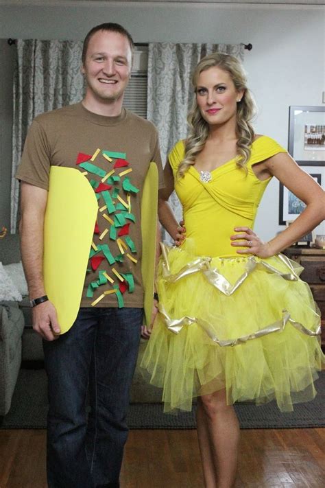 Pun Costumes Taco Belle Costume Scary Halloween Food Couples