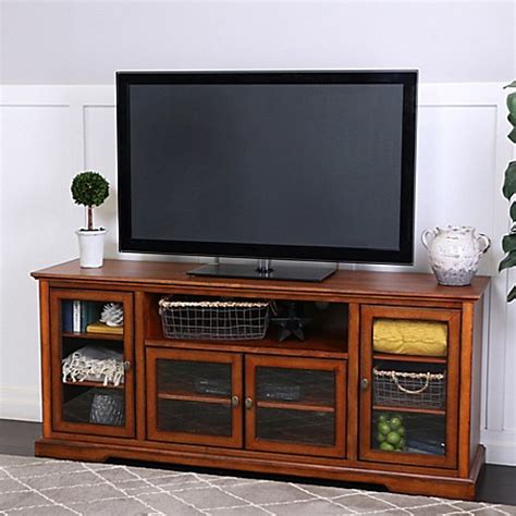 Encompass has a large variety of tv stand replacement parts and accessories. Walker Edison 70-Inch Highboy-Style Wood TV Stand - Bed ...