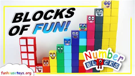 New Numberblocks 11to 20 Counting Numbers With Fun House Toys Learn