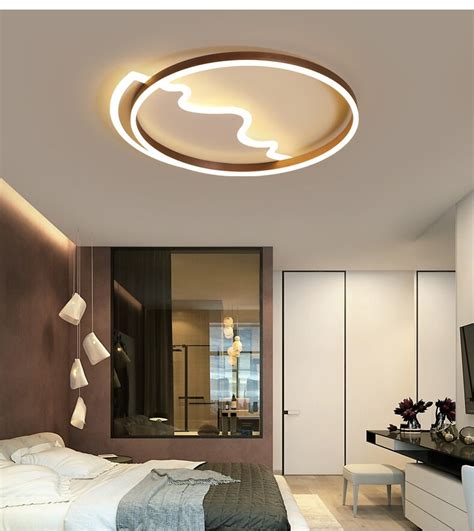 Modern Diy Led Ceiling Light For Living Roombedroom Remote Controlling