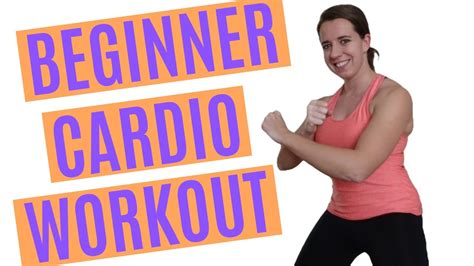 30 Minute Cardio Workout At Home For Beginners Fat Burning Cardio