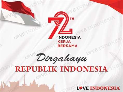 Dirgahayu Kemerdekaan Republik Indonesia Ke Poster Hd Wallpaper Backgrounds