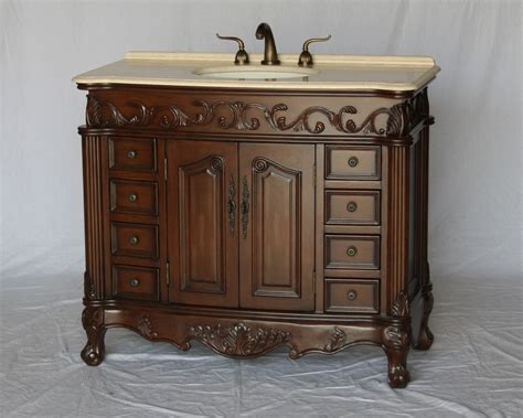 Get 5% in rewards with club o! 42" Adelina Antique Style Single Sink Bathroom Vanity in ...