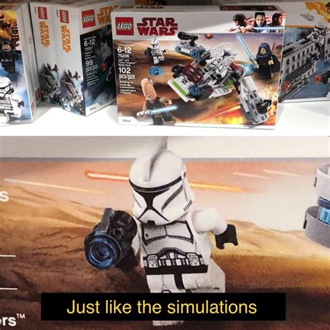 Lego Just Like The Simulations Star Wars Battlefront Know Your Meme