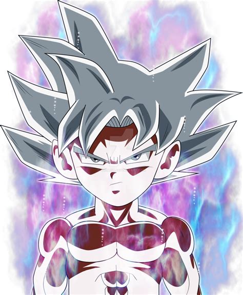 Goku Mastered Ultra Instinct Chibi Commission By Al3x796 Artistas
