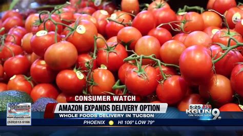 We're excited to introduce a new kind of amazon flex instant offer called shop and deliver. Amazon brings Whole Foods grocery delivery to Tucson - YouTube
