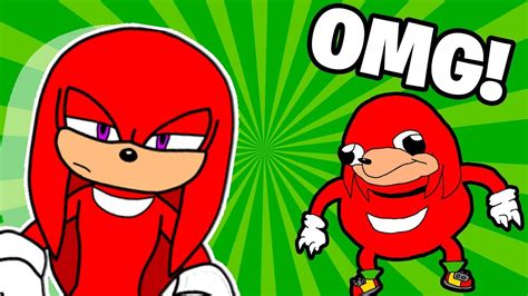 Knuckles Reacts To ♪ Ugandan Knuckles Song Animated Video Youtube
