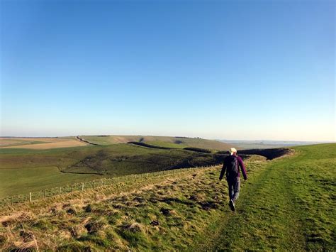 On The Wansdyke Path Beneath Tan Hill Milk Hill And Pewsey Flickr