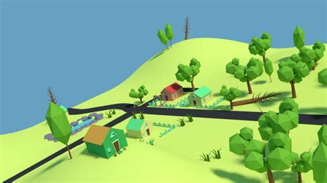 Cartoon Land 3d Model Download For Free