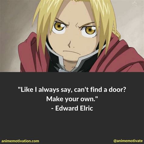 Edward Elric Quotes Fullmetal Alchemist Quotes Hero Quotes