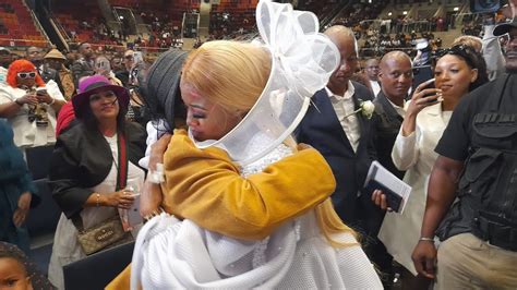 Inside Mampintshas Funeral Babes Wodumo And Mother In Law Make Peace