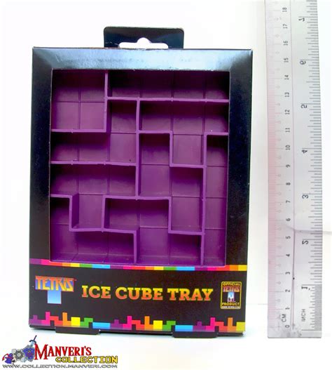 Manveris Collection Misc Video Game Merch Tetris Ice Cube Tray