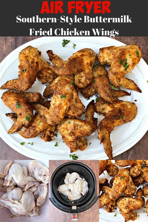 Own recipes which includes my famous mustard fried chicken as well as mustard fried pork chops, po man's peach dumplings, steak meat rice with gravy and. Air Fryer Traditional Southern Soul Food Buttermilk Fried ...
