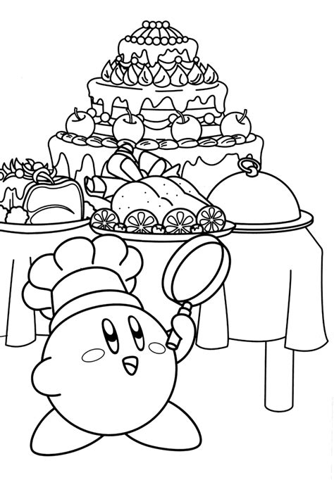 Cute Kirby Coloring Pages Pictures | Kids Coloring Pages