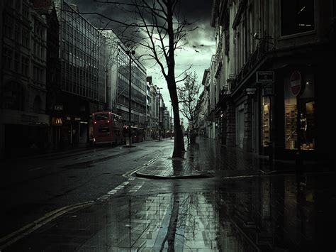 Rainy London On Behance