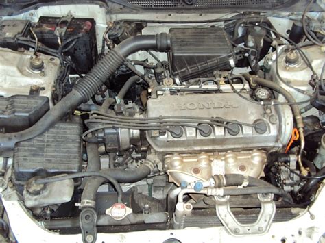 1998 Honda Civic Lx Model 4 Door Sedan 16l Sohc At Fwd Color White Stk