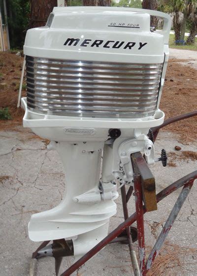 Mark 35a Antique Mercury 40 Hp Outboard Boat Motor Vintage Outboard