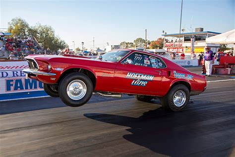 drag racing cars ford racing mustang fastback