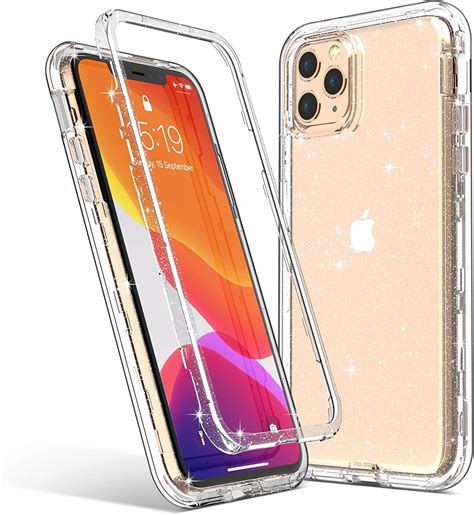 Ulak Compatible With Iphone 11 Pro Max Case Clear Glitter