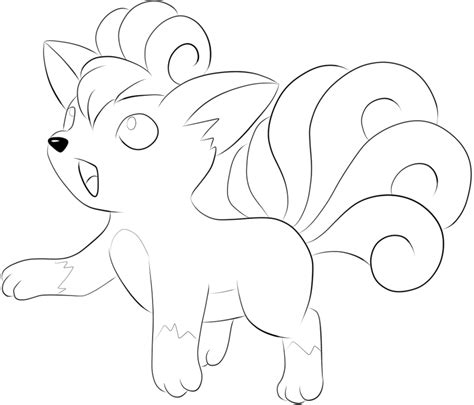 Coloriage Goupix Sticker De Goupix Sur Other Pokemon Goupix Normal