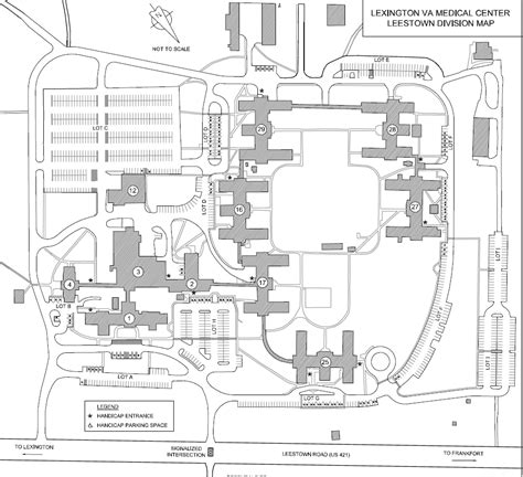 Campus Map Va Lexington Health Care Veterans Affairs